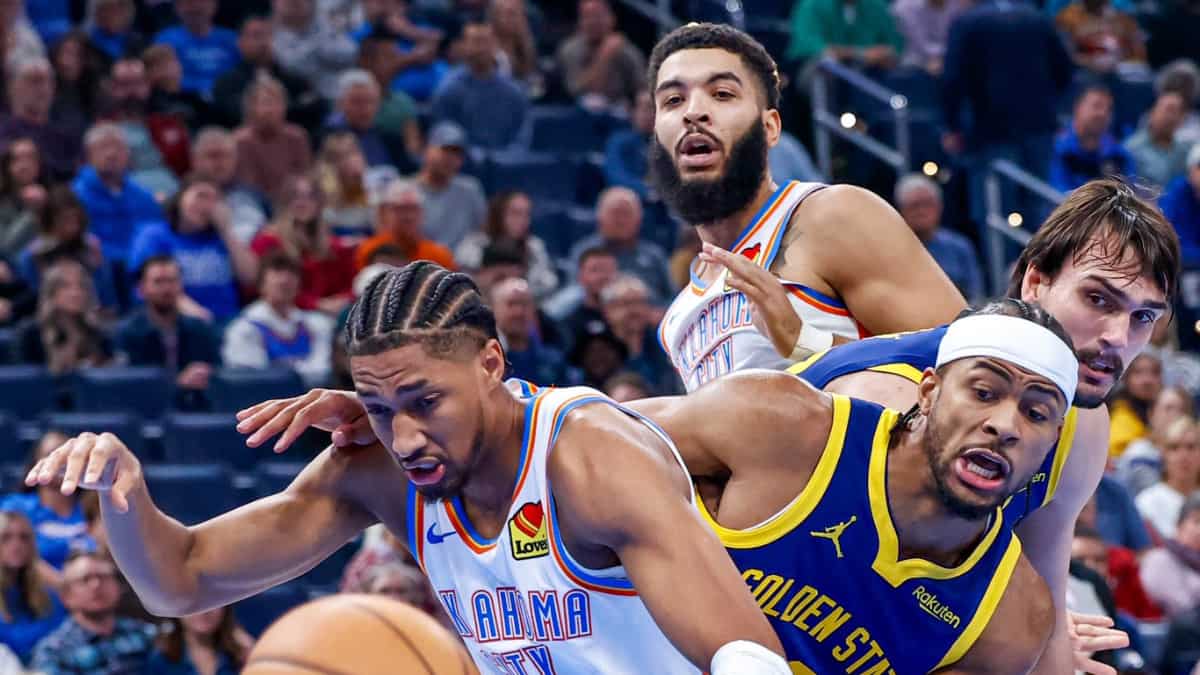 Oklahoma City Thunder clinches NBA series over Golden State Warriors