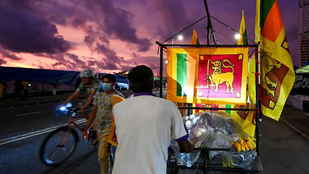 Watch: Vehicle headlights illuminate roads as Sri Lanka goes dark amid nationwide power outage