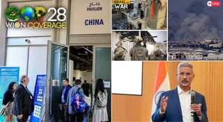 Top 10 world news: Latest from Israel-Hamas war, China-Taiwan tussle breaks out in COP28, and more