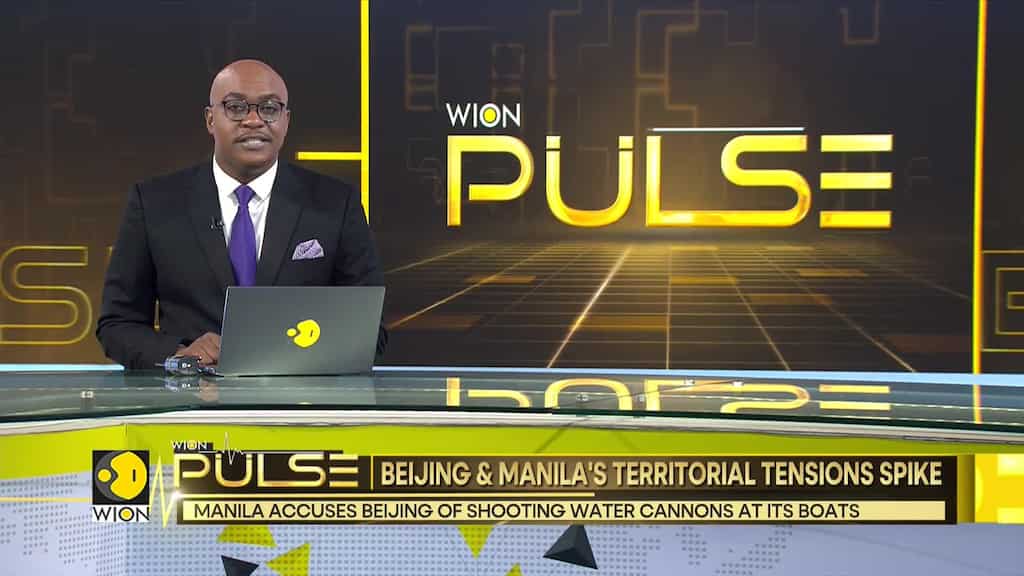 Manila accuses Beijing of shooting water canons at its boats
