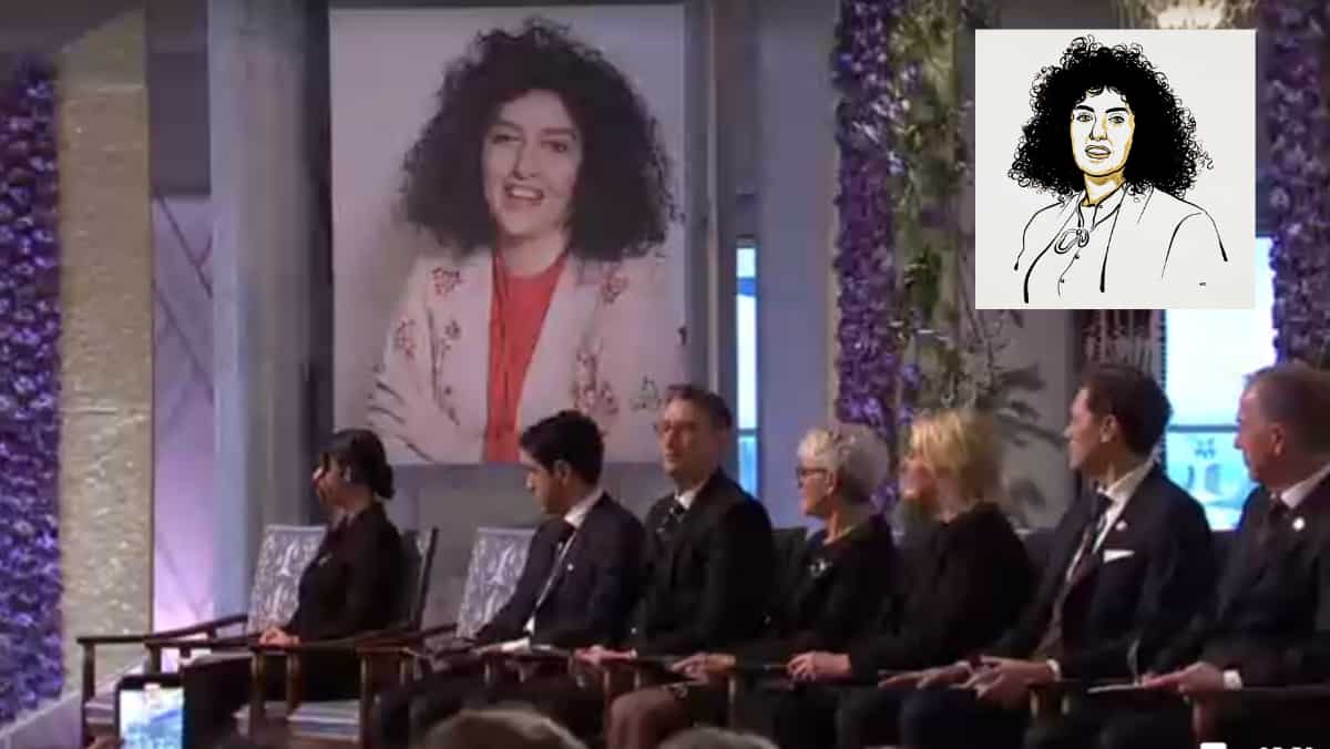Jailed Narges Mohammadi sends fiery message for Iran upon receiving Nobel Peace Prize
