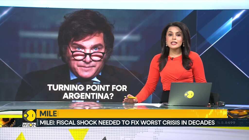 Argentine President Milei warns economic shock unavoidable in maiden speech