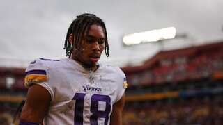 VIDEO | Vikings wide receiver Justin Jefferson gets hit on return, taken to hospital