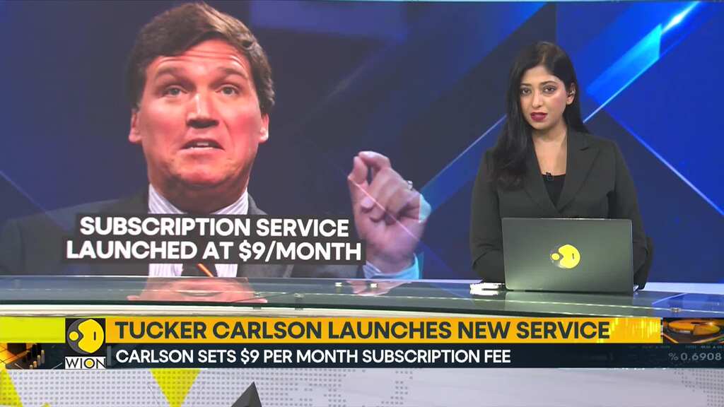 Tucker Carlson's streaming service goes live, charges $9 per month