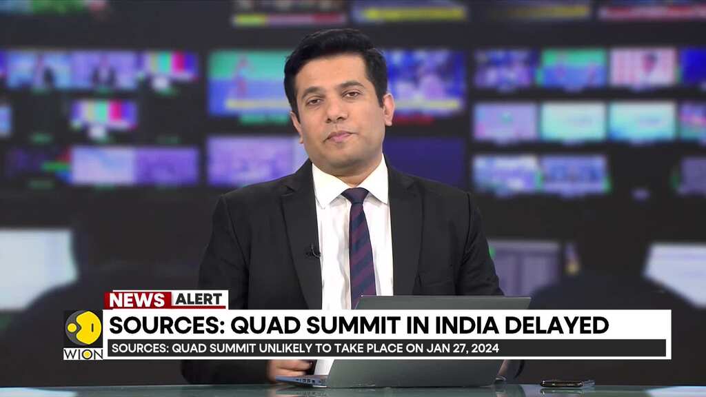 Quad Summit 2024 in India postponed, current dates not working with Quad partners