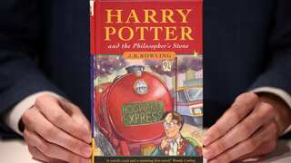 Harry Potter's rare first edition found in discount bin sells for $69,000 at auction