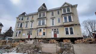 Watch: Company uses 700 soap bars to literally move 220-tonne historic hotel building