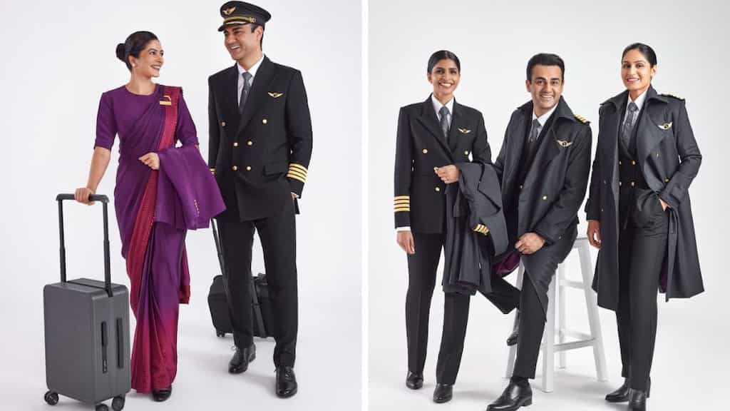 Air India unveils new uniform for pilots and cabin crew designed by Manish Malhotra