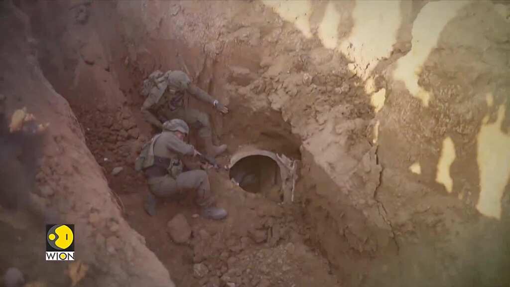 Israel-Hamas war: Israel floods tunnels with sea water