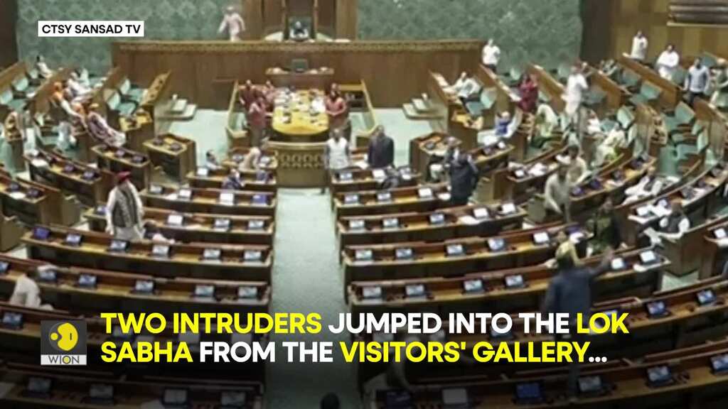 Major Lok Sabha security breach on Parliament attack's 22nd anniversary