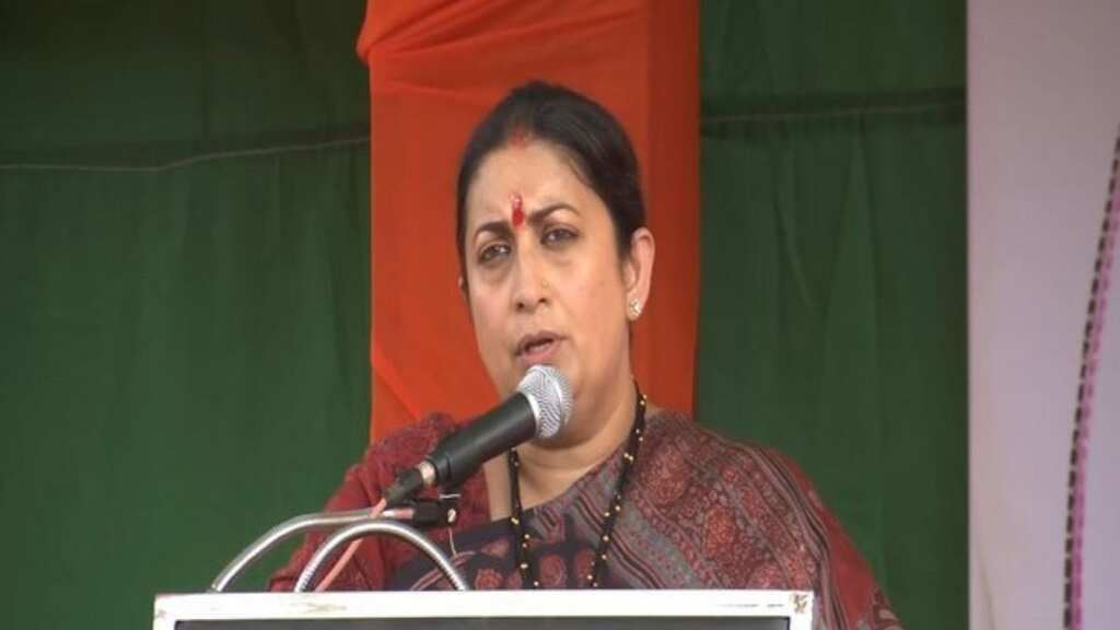 Smriti Irani opposes menstruation leave policy, says it's 'not a handicap'