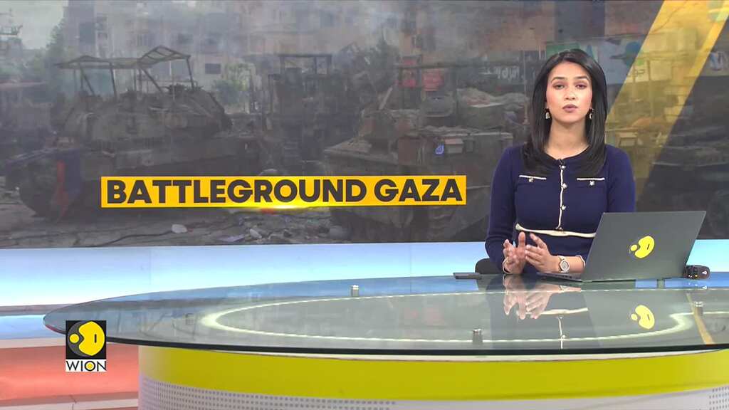 Israel-Hamas war: Displaced Gaza residents sheltering in tents face heavy rainfall | WION