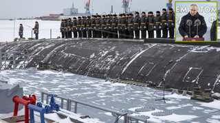 Russia's Putin flexes muscles by launching two nuclear-powered submarines