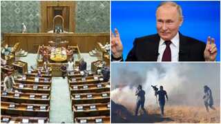 Top 10 world news: Indian parliament breach accused in custody, Putin confident of war victory, and more