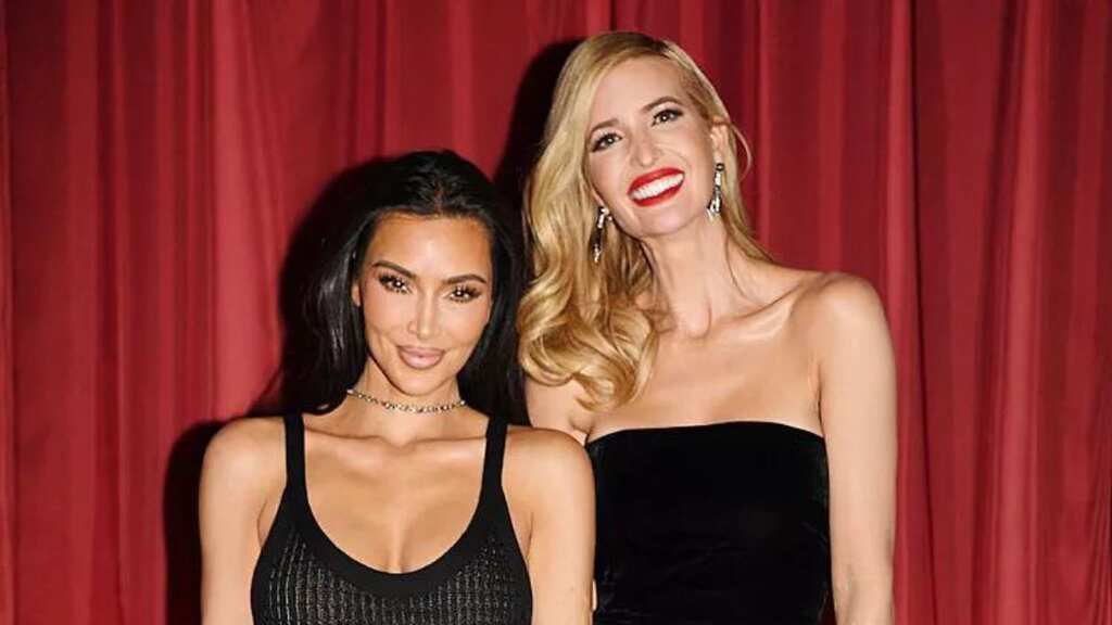Kim Kardashian and Ivanka Trump spotted together at Fontainebleau Las Vegas opening event