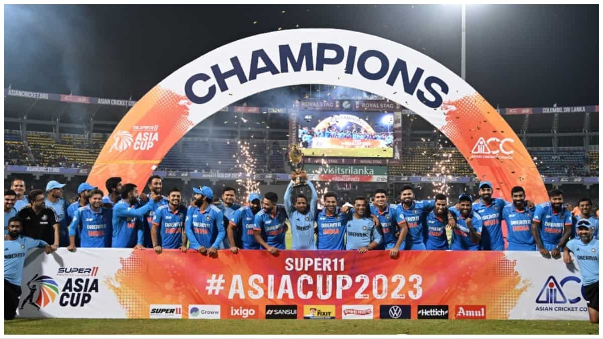 4) Asia Cup 2023 winners