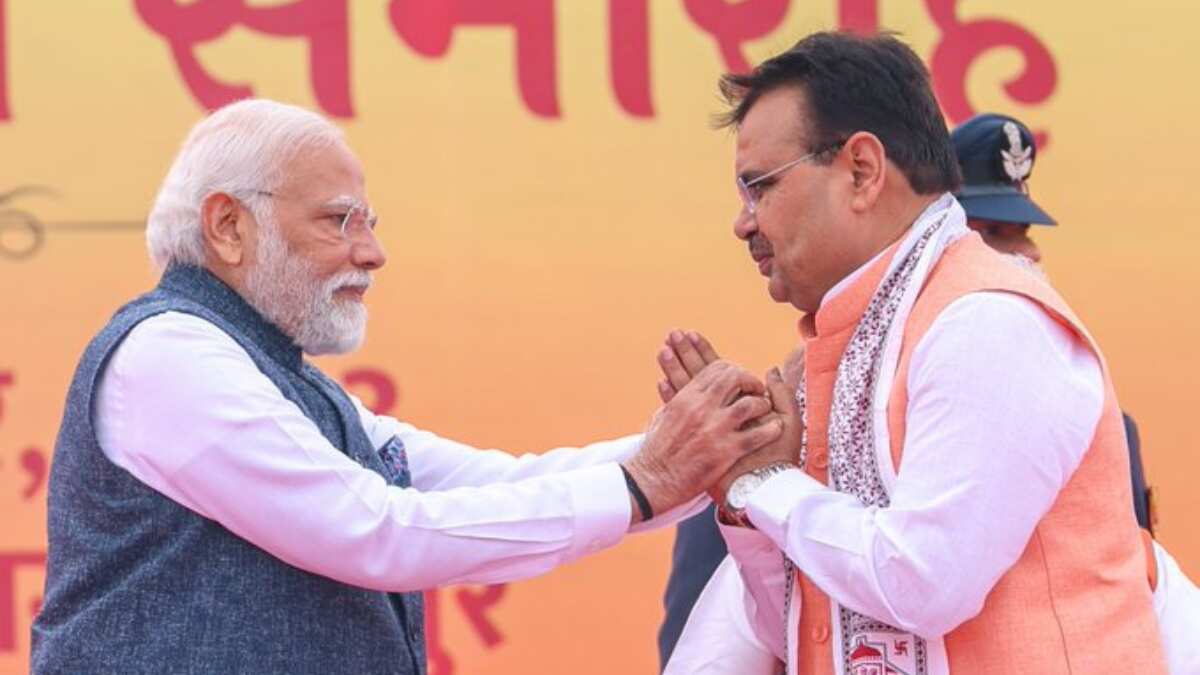 India: Bhajan Lal Sharma takes over as Rajasthan CM, BJP top brass attend oath ceremony India: Bhajan Lal Sharma takes over as Rajasthan CM, BJP top brass attend oath ceremony