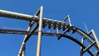 Watch: Horrific moment as riders left hanging upside down in Japan's rollercoaster