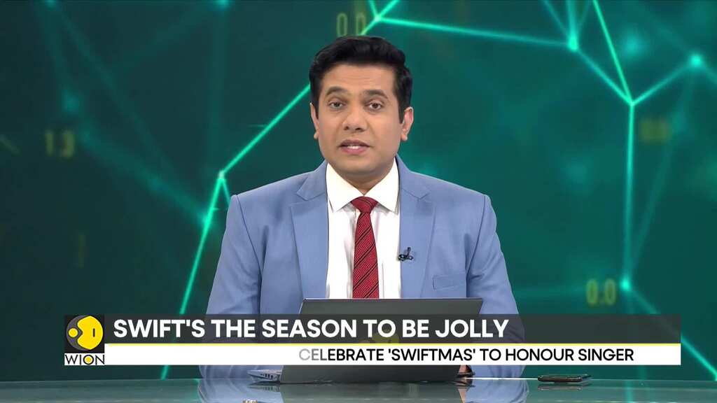 America family celebrates 'Swift' themed Christmas