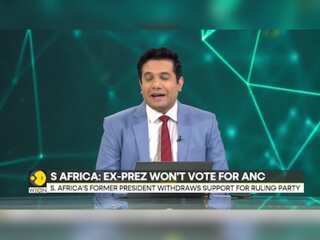 South Africa former president withdraws support from ruling party