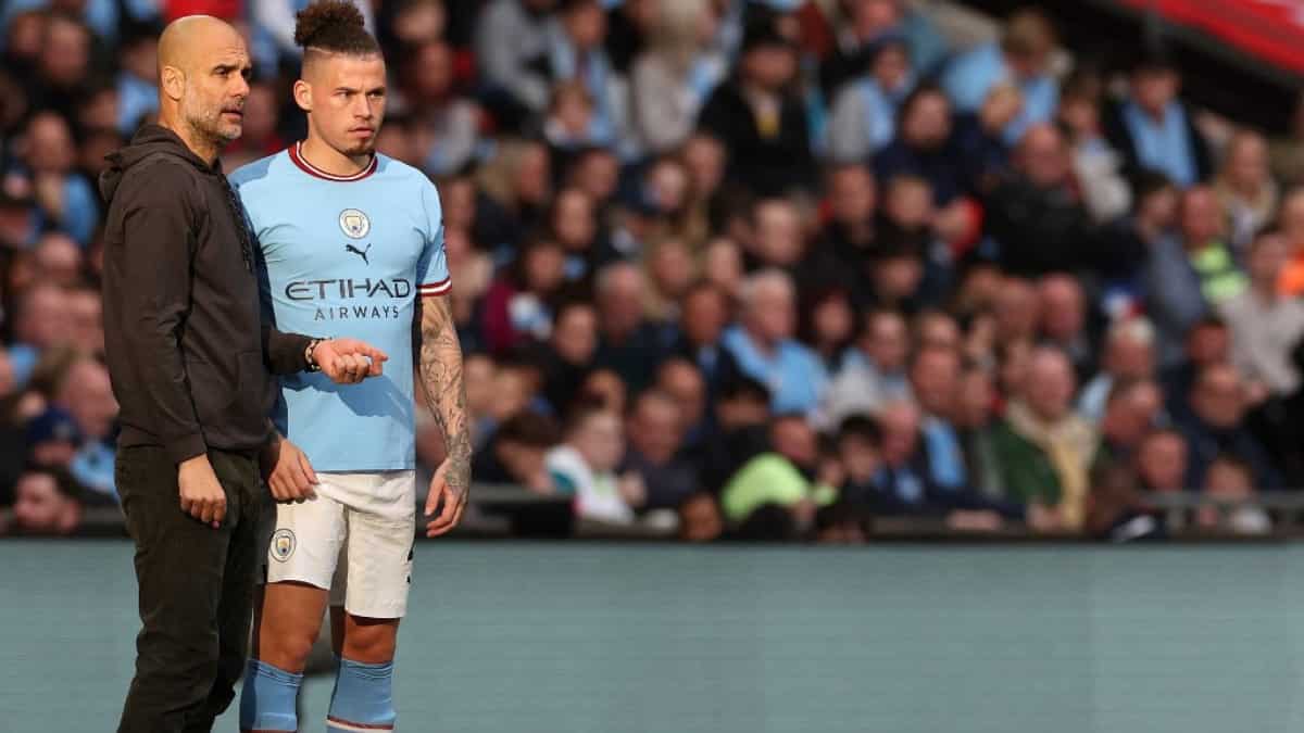 Pep Guardiola mulls potential move to replace outgoing Kalvin Phillips at Manchester City Pep Guardiola mulls potential move to replace outgoing Kalvin Phillips at Manchester City