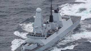 UK destroyer shoots down suspected attack drone 'targeting Red Sea shipping'