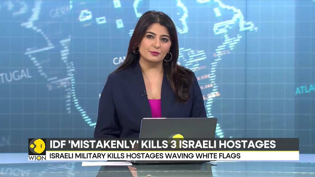 Israel-Hamas war: IDF mistakenly kills three hostages holding white flags