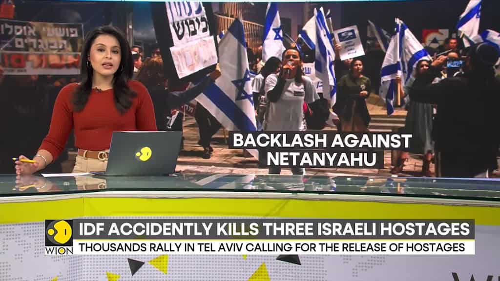 Israel-Hamas war: Netanyahu not doing enough, says protesters on hostage killing