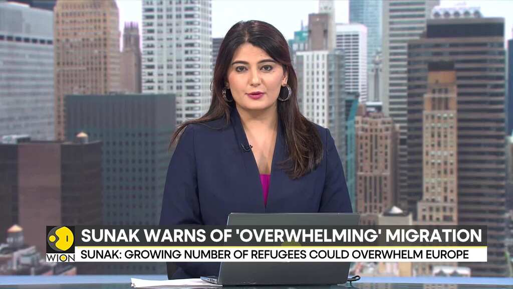 UK PM Rishi Sunak warns of overwhelming migration