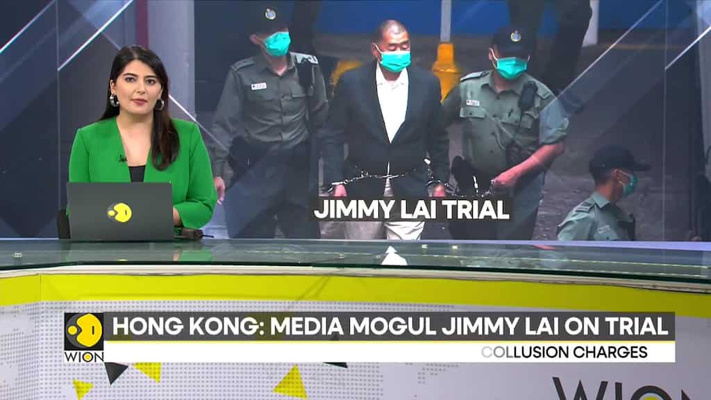 Pro-democracy Hong Kong media leader Jimmy Lai appears in court for landmark trial