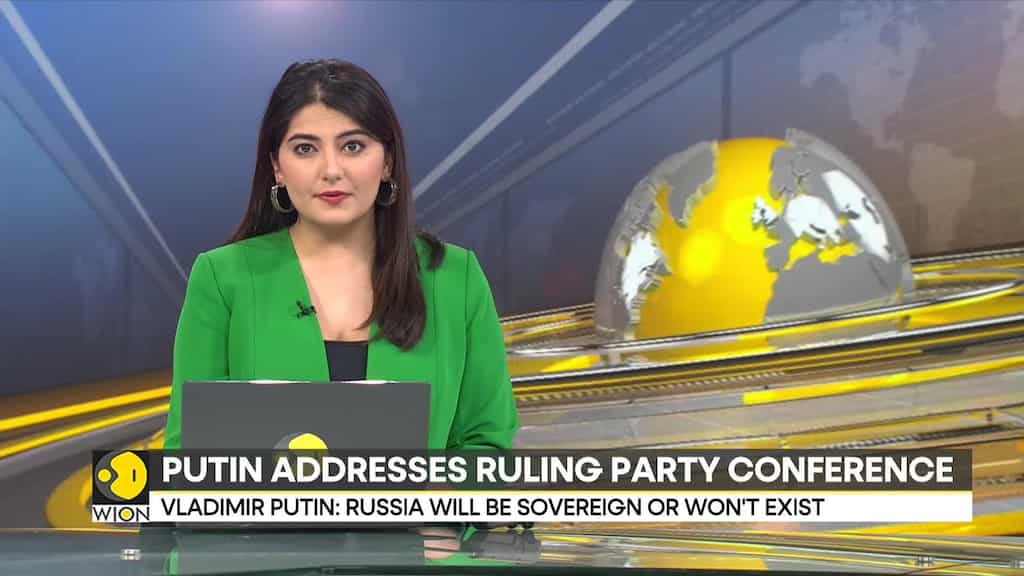 Putin addresses ruling party conference | Accuses West of disruption across sectors