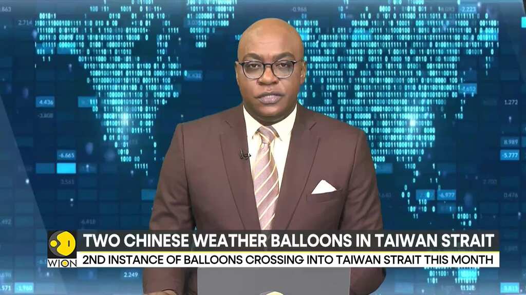 Taiwan on high alert for Chinese activities, reports suspected Chinese balloons crossing Taiwan