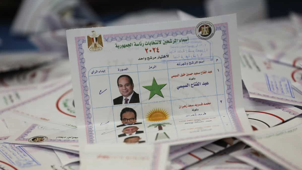 Egypt's Abdel Fattah al-Sisi sweeps to third term as president with 89.6% of vote Egypt's Abdel Fattah al-Sisi sweeps to third term as president with 89.6% of vote