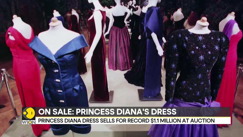 Princess Diana dress sells for record $1.1 million at auction