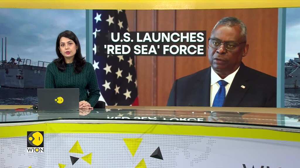 US announces 10-nation force to patrol Red Sea routes against Houthi rebels