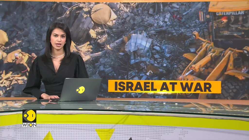 Israel-Hamas war: Devastation in Northern Gaza town of Beit Lahiya after Israeli strike