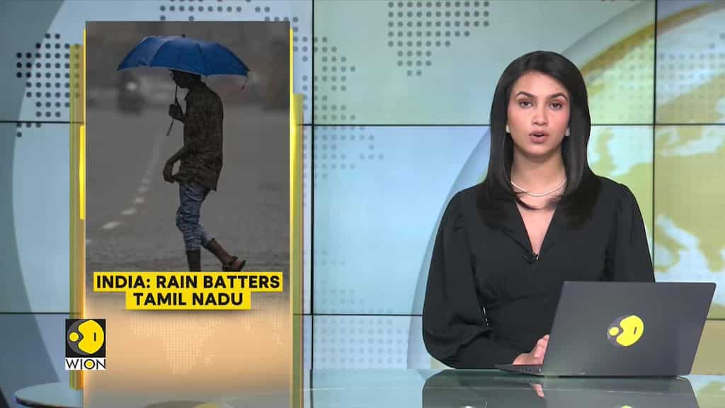 Tamil Nadu rains: Heavy rainfall in Tamil Nadu for second day, over 800 stranded