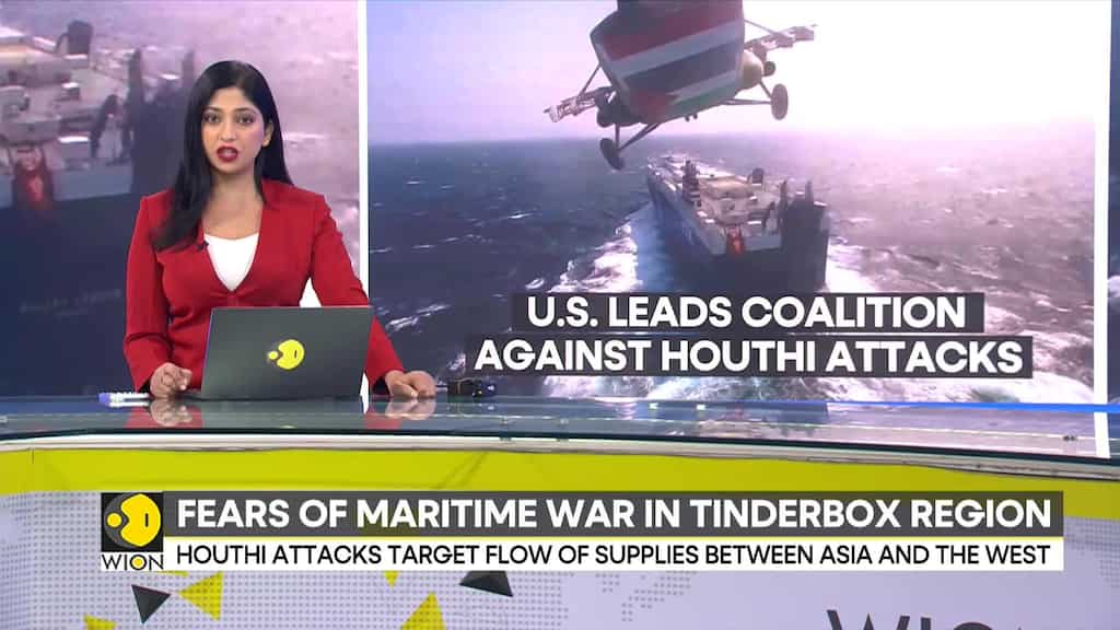 Israel-Hamas war: 10-Nation coalition to combat Houti attacks