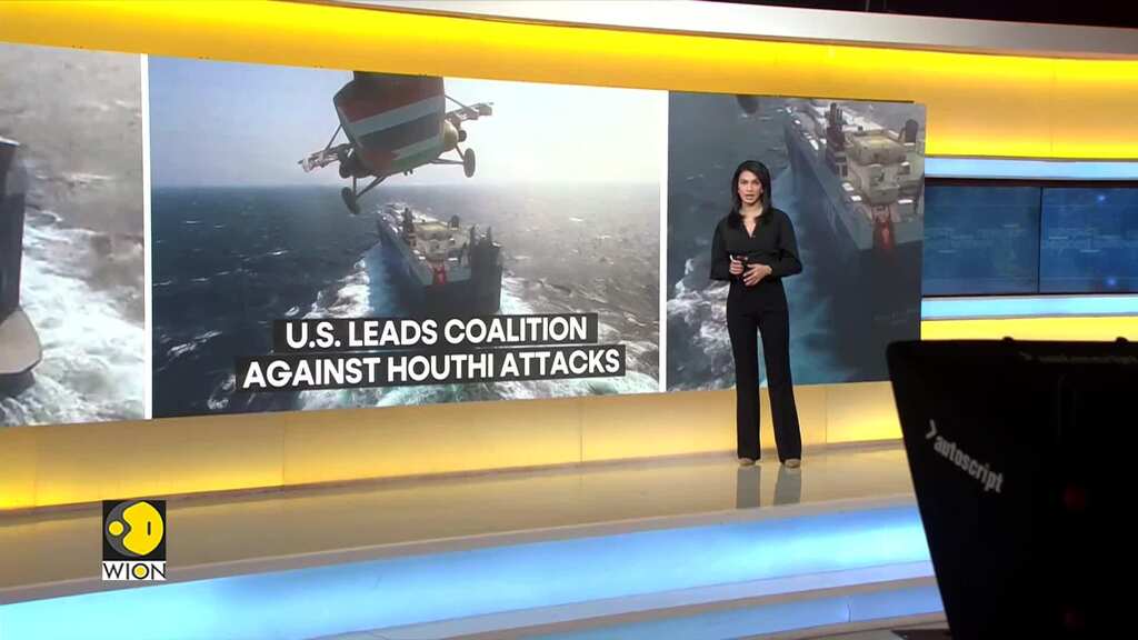 US announces international task force to protect ships in Red Sea from Houthi attacks