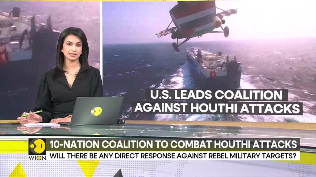 Israel-Hamas war: Vessel attacked in Red Sea off Yemen coast, US blames Houthis