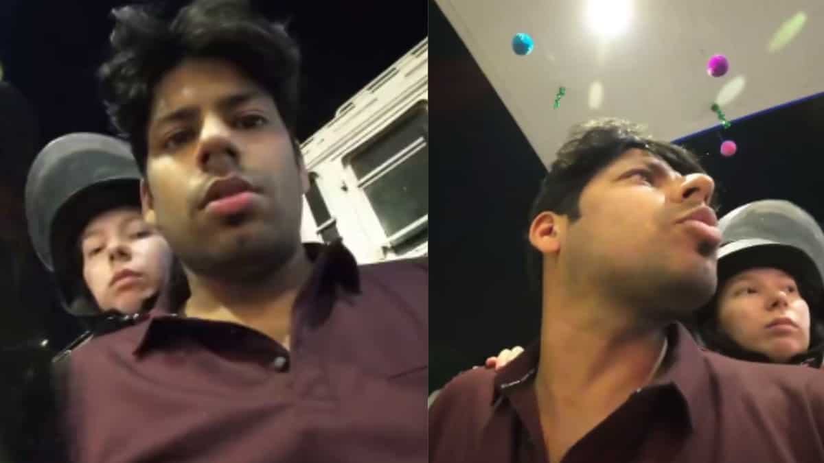 Russian tourist’s video of harassment by petrol pump worker goes viral, police take action: Video