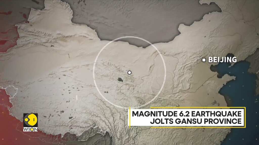 6.2 magnitude earthquake jolts China