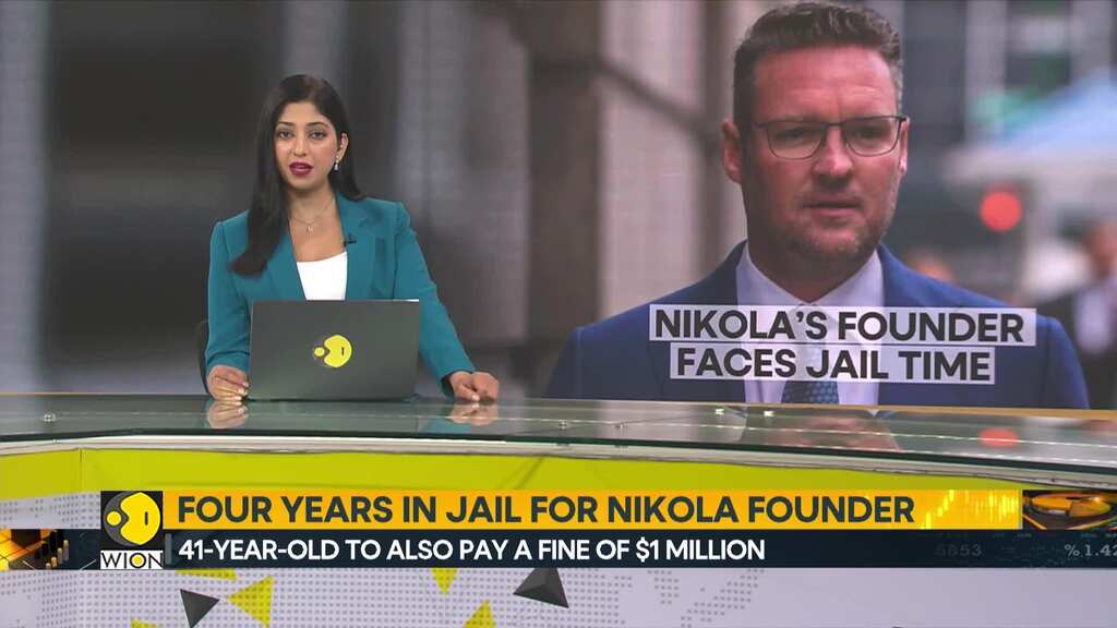 Nikola founder Trevor Milton sentenced for four years | World News | WION