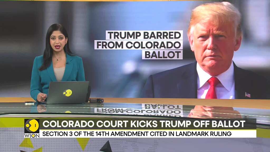 US News: Donald Trump barred from Colorado ballot | World News | WION