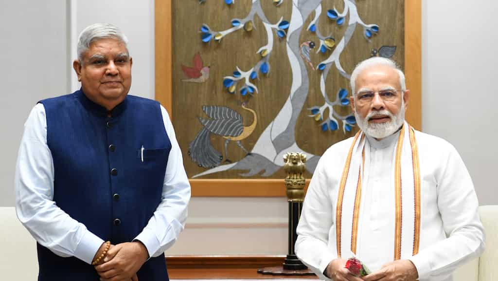 '20 years and counting': PM Modi expresses anguish over mocking of Vice President Dhankhar