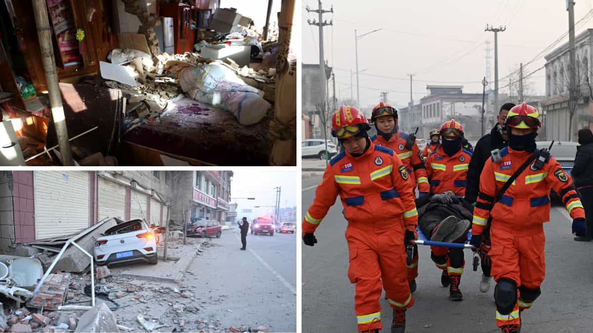 China earthquake Death toll crosses 130, rescuers brave subzero