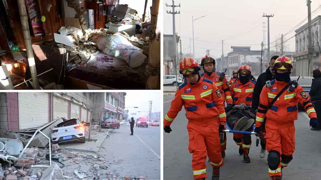 China earthquake: Death toll crosses 130, rescuers brave sub-zero conditions to find survivors