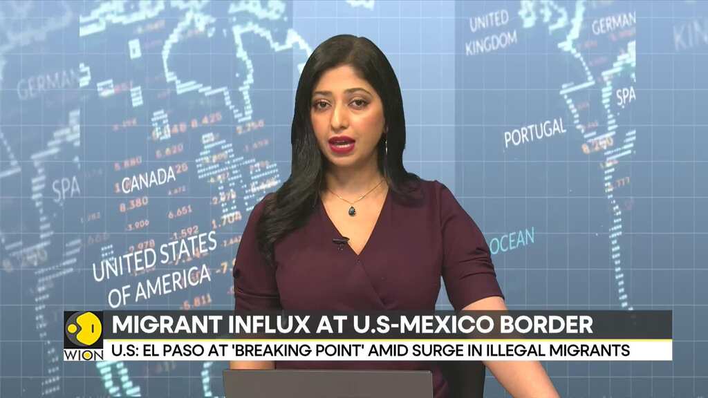 US: El Paso at 'breaking point' amid surge in illegal migrants