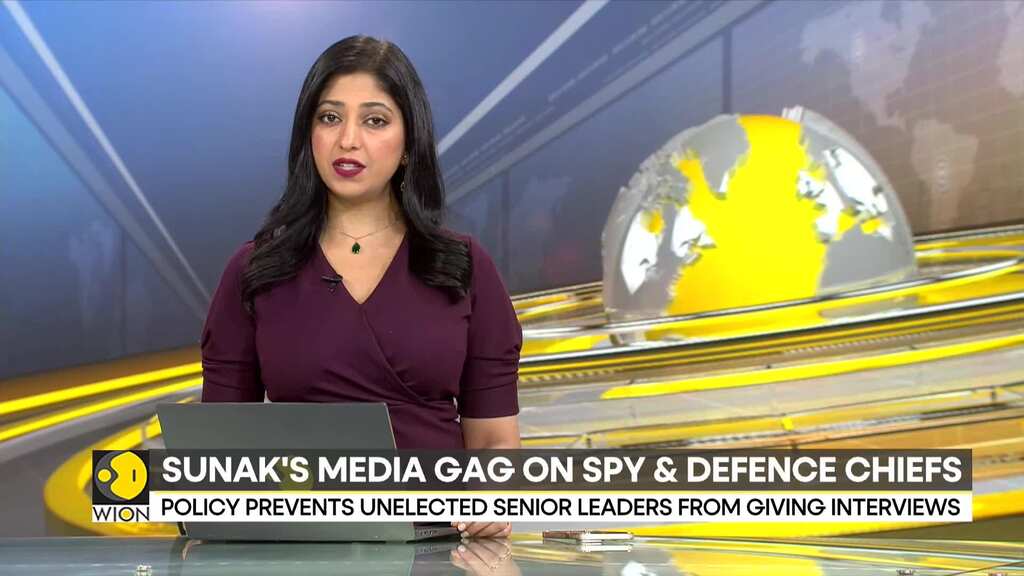 UK: PM Sunak bars defence and spy chiefs from talking to media