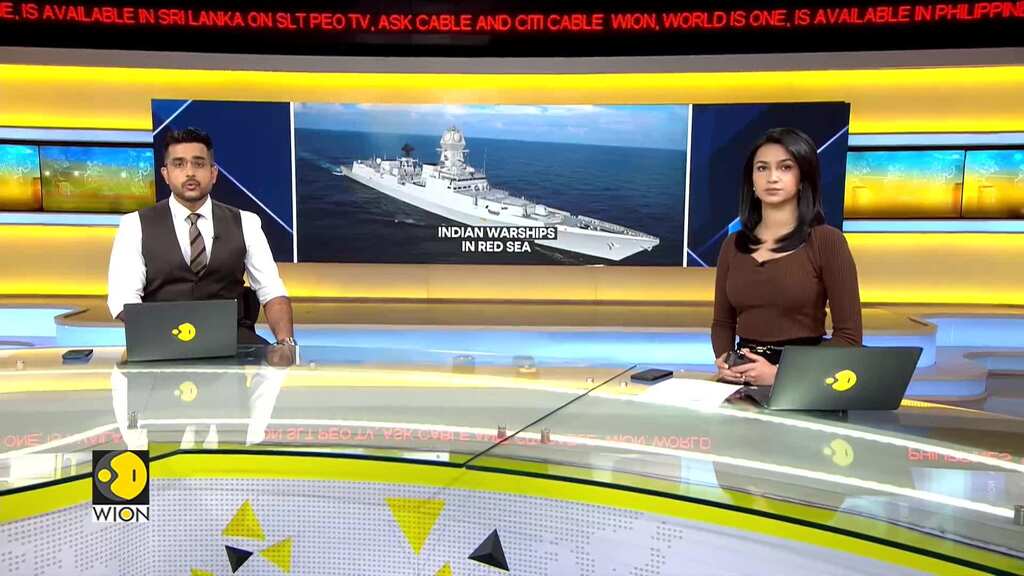 Indian stations two destroyers off Aden Coast for maritime security | Fight against Houthis